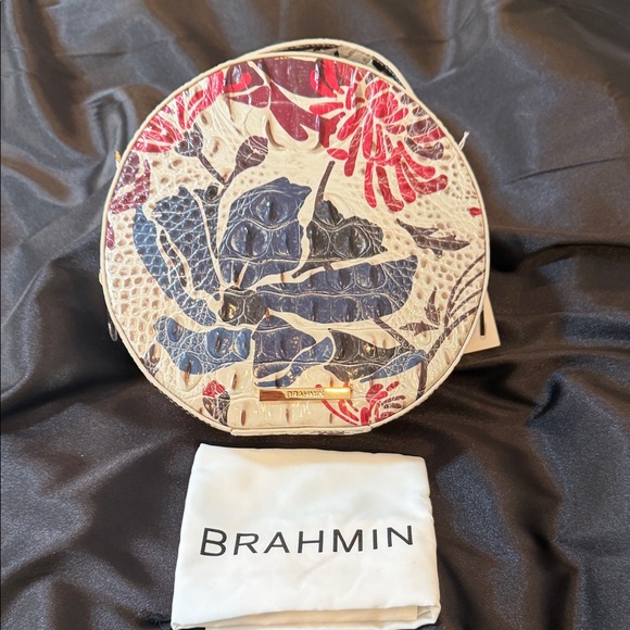 Brahmin Multicolor Floral Round Bag - Picture 6 of 7